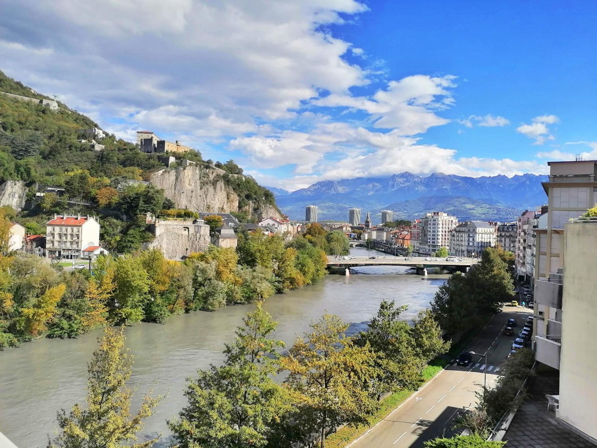 Appartement Hagaki Vue Panoramique Proche Gare Netflix Γκρενόμπλ Εξωτερικό φωτογραφία